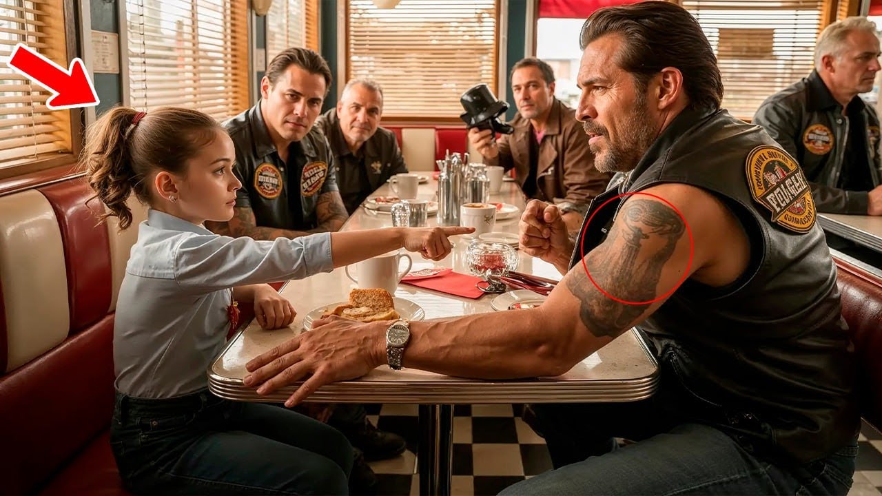 Mein Vater Hat Dasselbe Tattoo‘, Sagte Das Mädchen – Fünf Biker Erstarrten Vor Schock