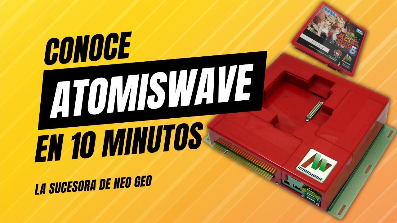 DESCUBRE la placa ARCADE que unió a SEGA y SNK (SAMMY ATOMISWAVE)