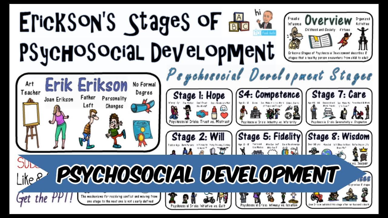 Erik Erikson Stages of Psychosocial Development Theory
