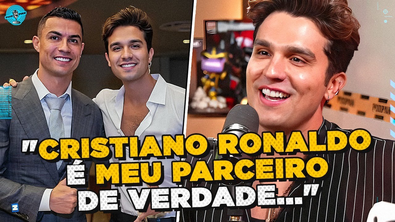 LUAN SANTANA fala de AMIZADE com CRISTIANO RONALDO