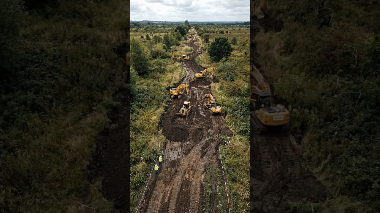 How Dirt Paths Became Modern Roads 🚧 #shorts #RoadConstruction #ModernRoads #Engineering