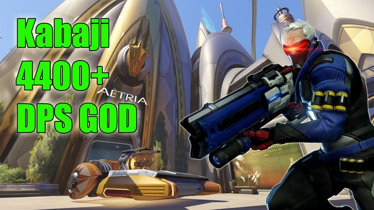 Kabaji Hight Ranked Dps Soldier 76 Gameplay - TOP 500 Overwatch Season 20