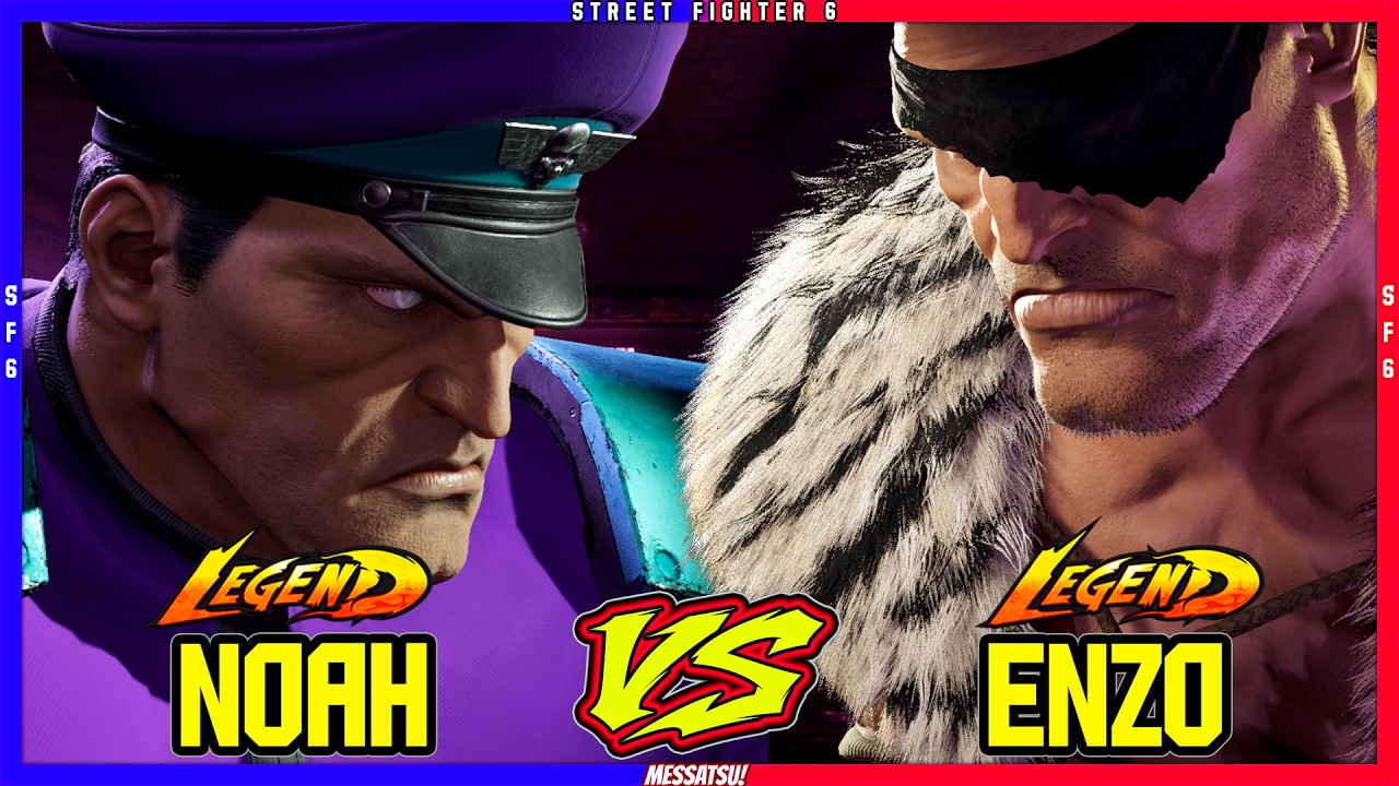 SF6 Noah (M.Bison) VS Enzo (Sagat)💥Messatsu!💥スト6💥Street fighter 6