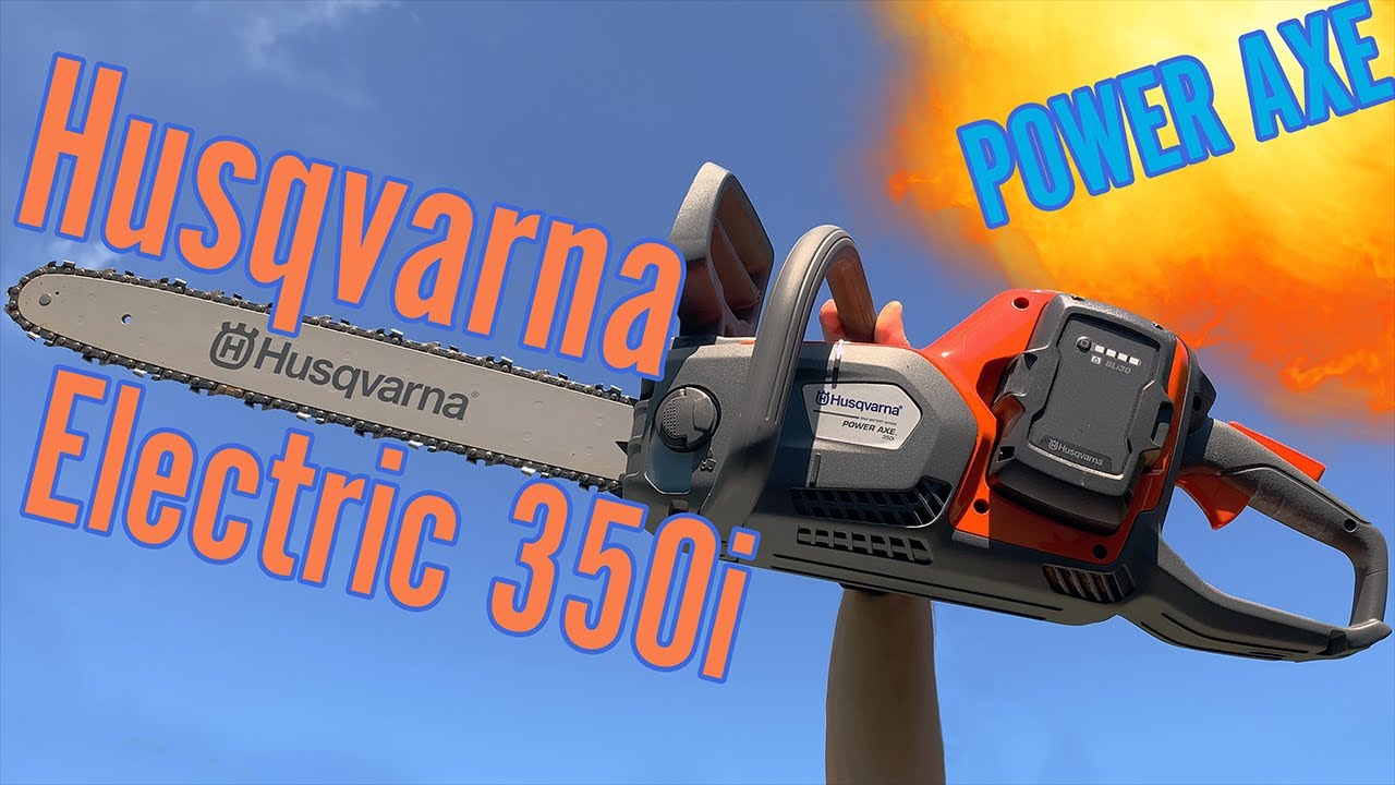 Husqvarna Electric Chainsaw 350i POWER AXE