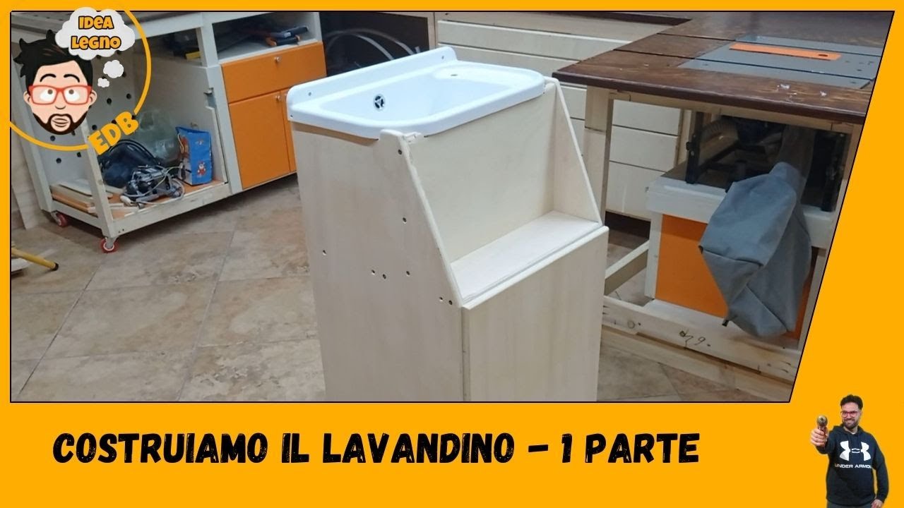 #Faidate  Mobile Lavandino per il Laboratorio - 1° Parte
