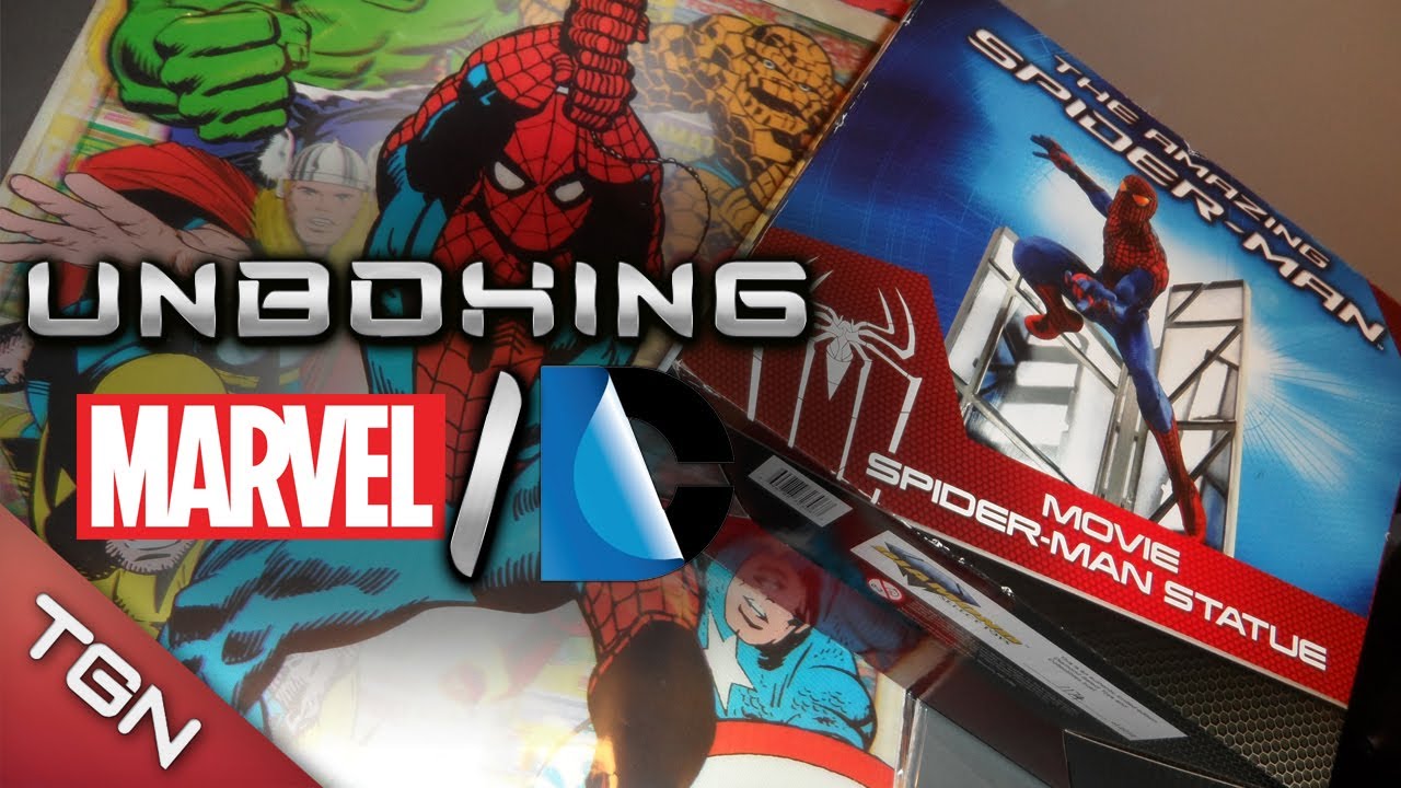 UNBOXING DEFINITIVO: MARVEL / DC