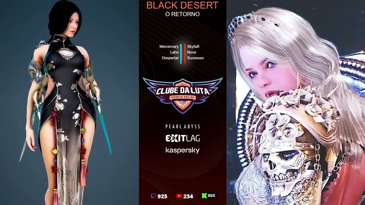 BLACK DESERT PVP - Mercernary (Lahn) Vs. Skyfall (Nova Sucession)