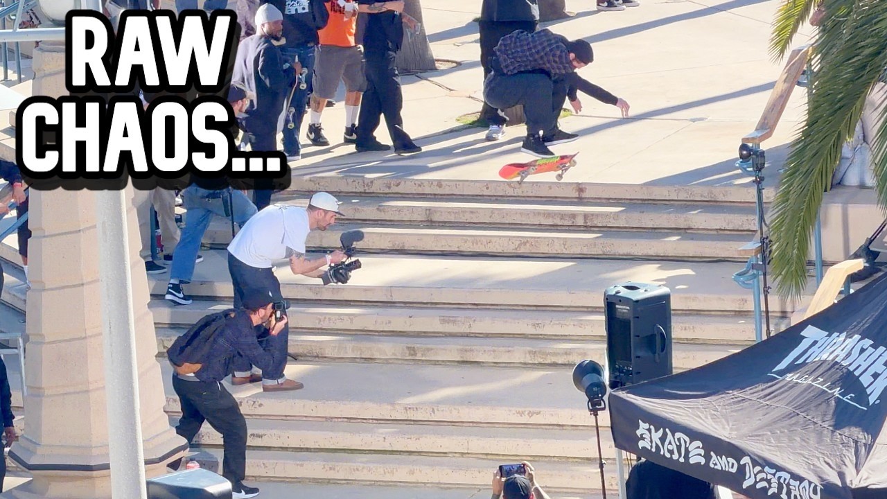 The Best Kind Of Skateboard Contest Raw