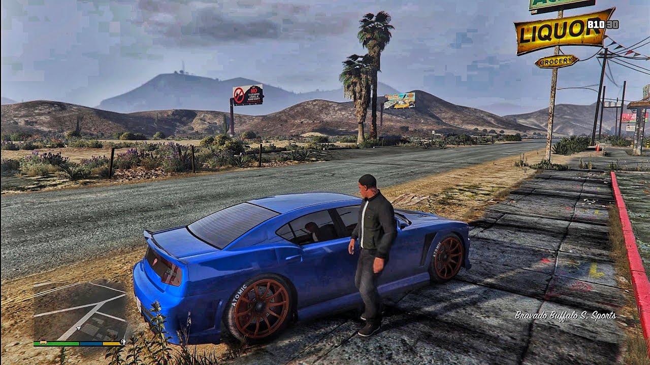 Grand Theft Auto V PS5 Free-roam Gameplay #1718