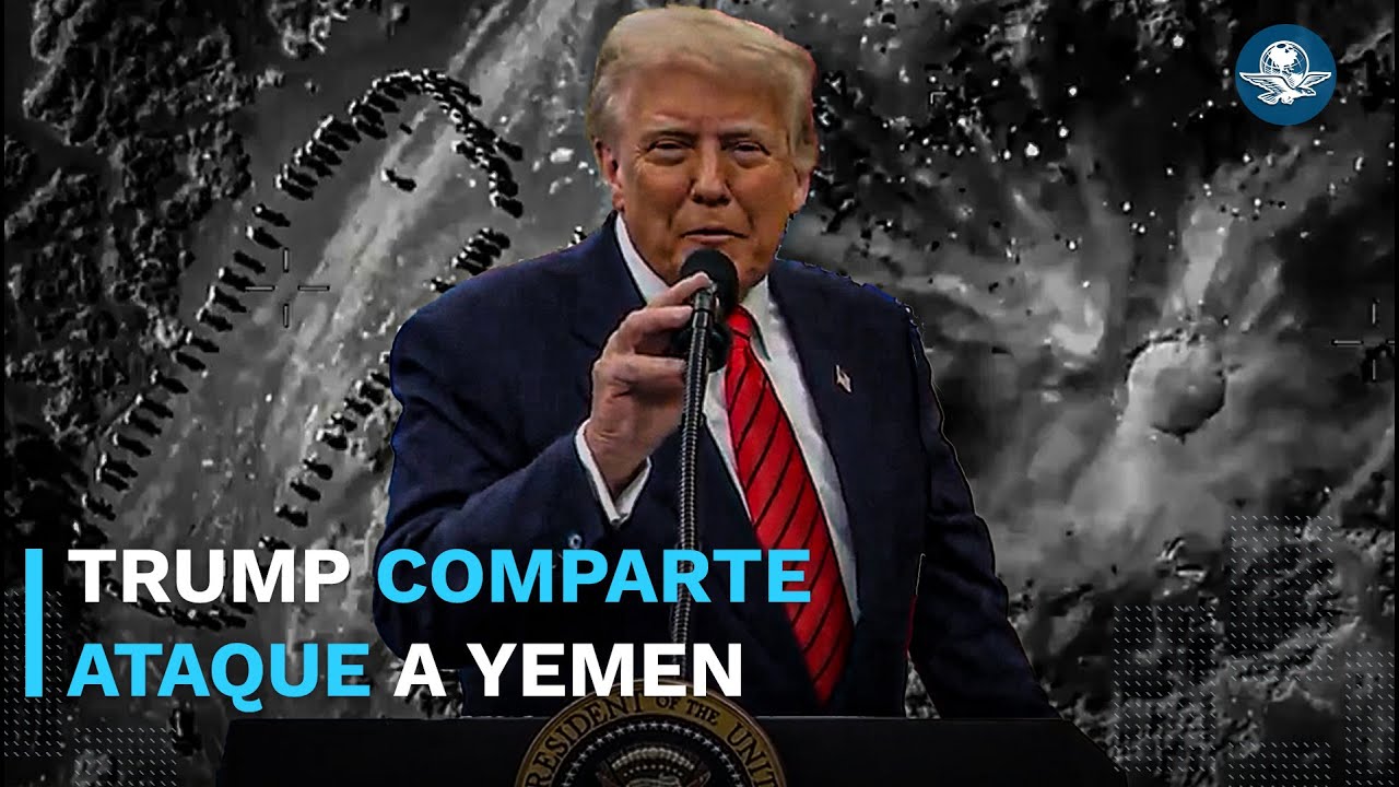 Trump difunde video de ataque en Yemen