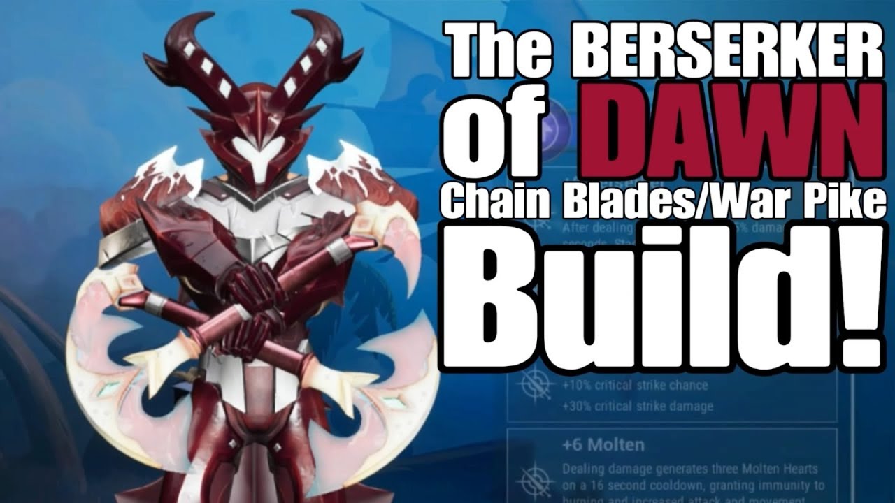 Dauntless - The BERSERKER of DAWN Build! (Fangs of Dawn/Spire of Dawn)