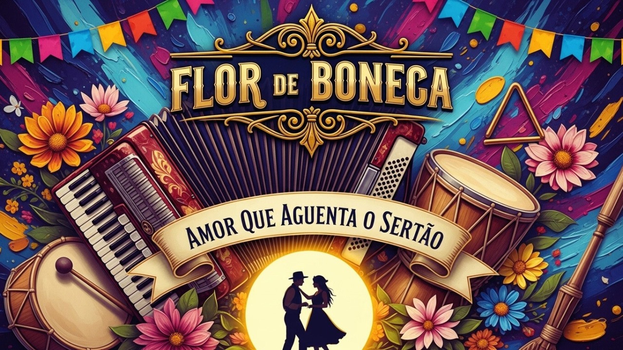 Amor Que Aguenta o Sertão – Flor de Boneca | Forró Raiz Romântico
