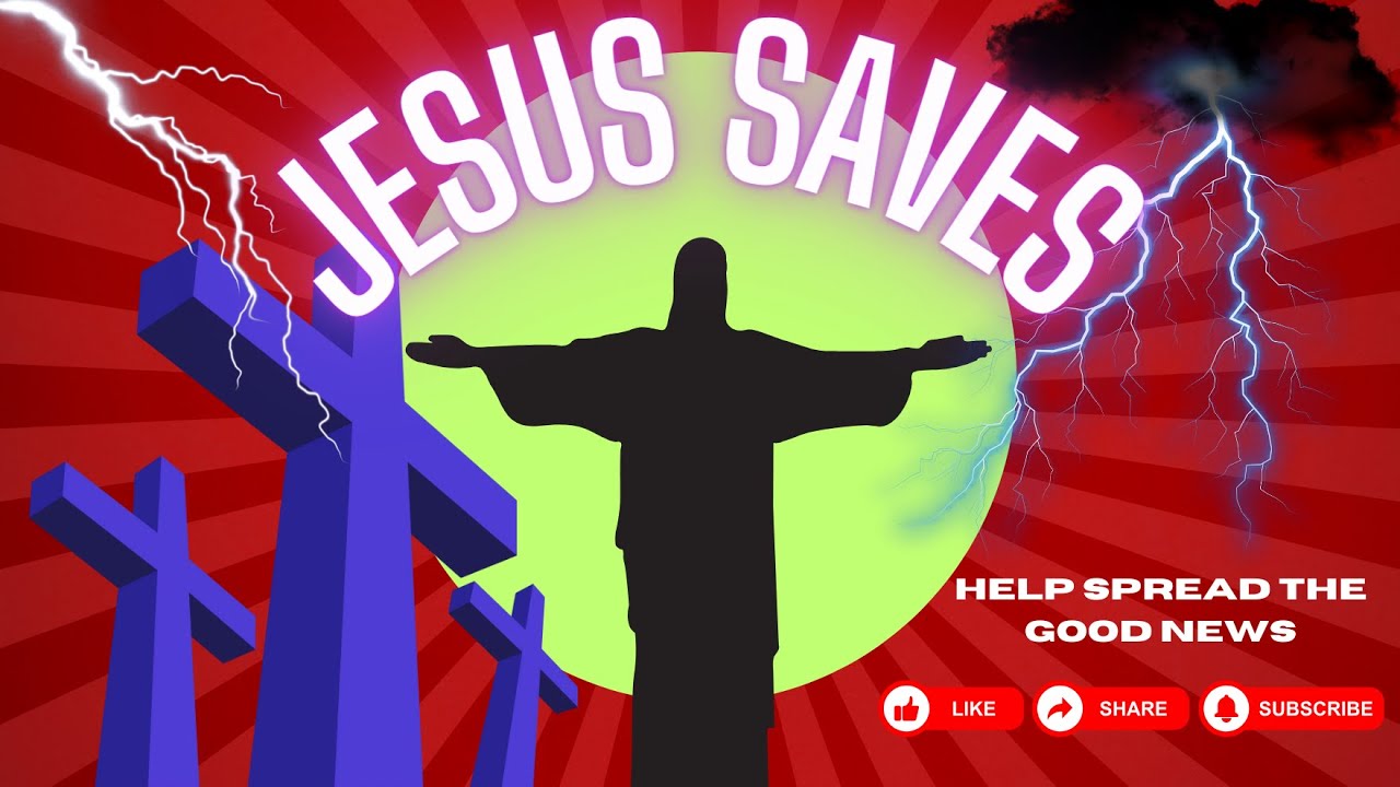 "Miracle of Faith: Jesus Saves - Witness the Power of Redemption!"