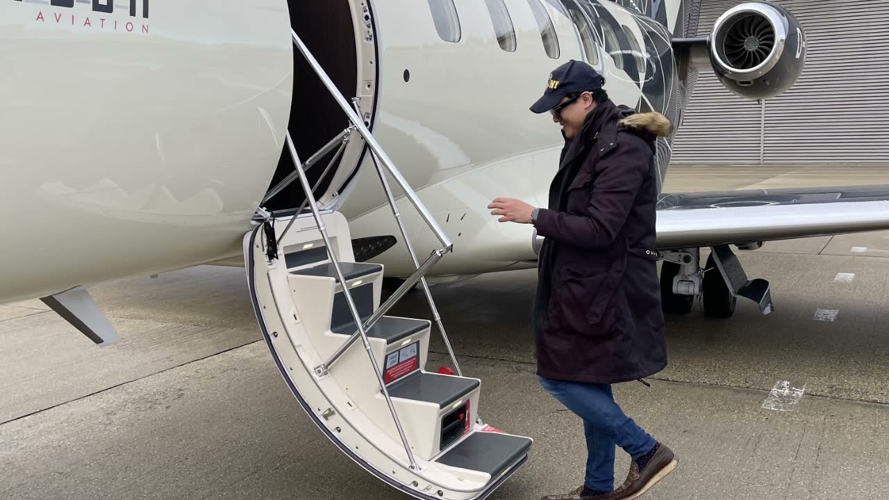 Pilatus PC-24 Private Jet ~ Farnborough to Innsbruck, Austria
