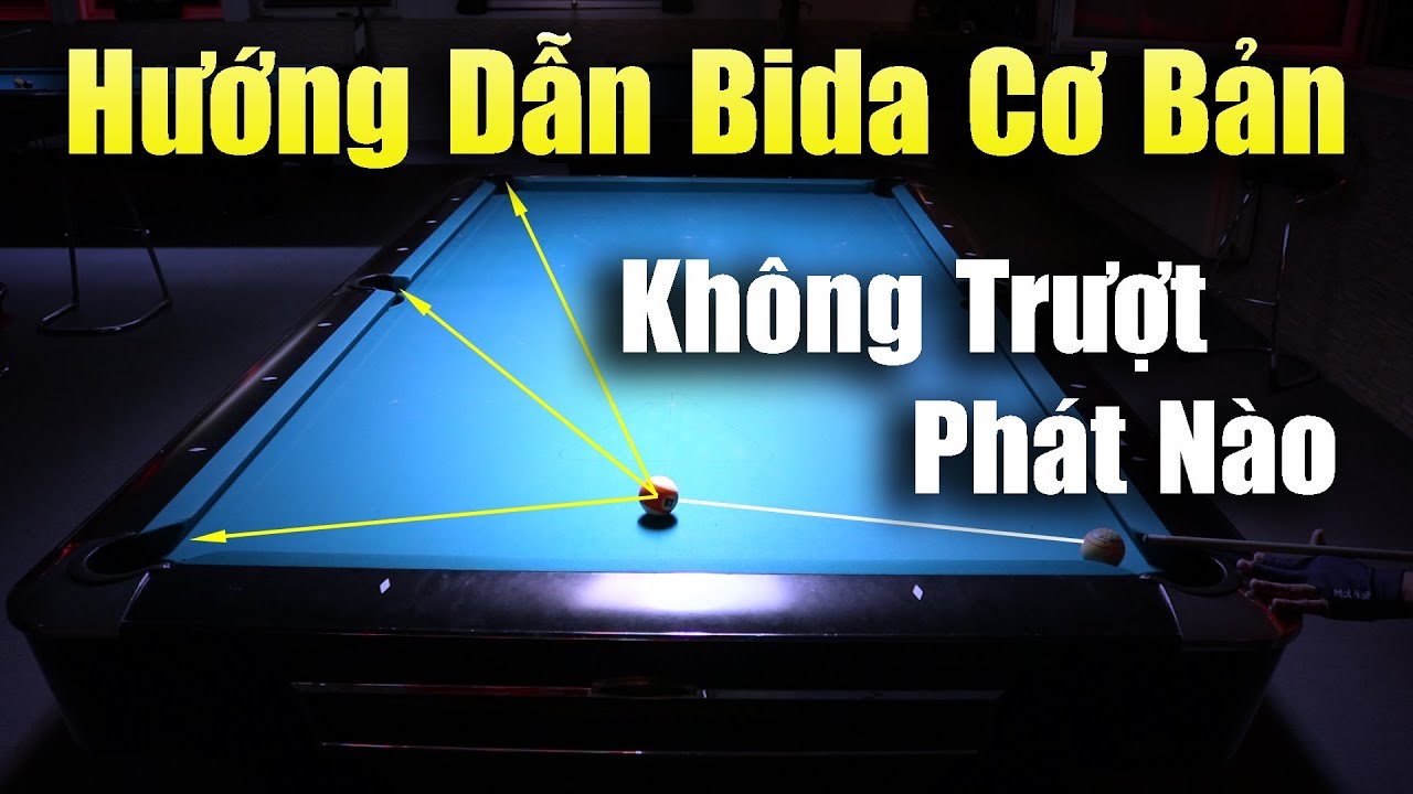 B&agrave;i 21 C&aacute;ch Ngắm Bi Kh&ocirc;ng Trượt Ph&aacute;t N&agrave;o - Hướng Dẫn Chơi Bida Cơ Bản