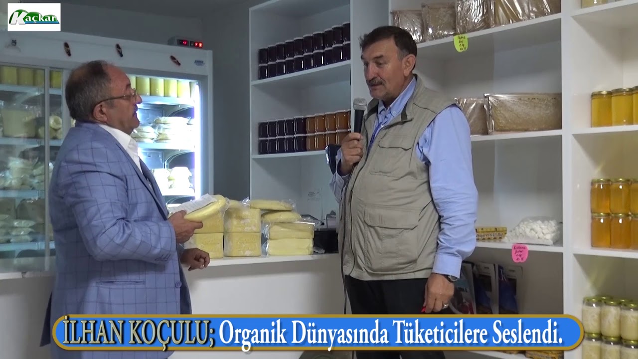 İLHAN KOÇULU; Organik Dünyasında Tüketicilere Seslendi.