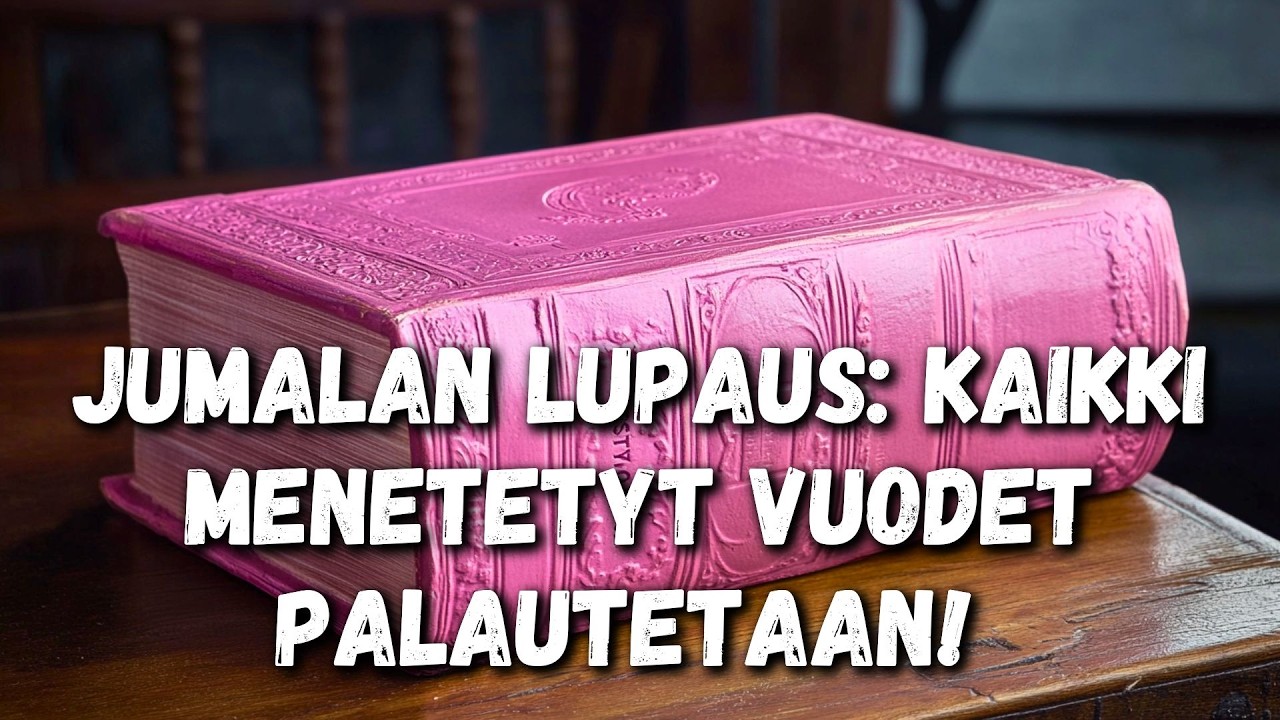 Jumalan Lupaus: Kuinka H&auml;n Palauttaa Kaikki Menetetyt Vuodet &ndash; Todistus, Joka Muuttaa El&auml;m&auml;si!