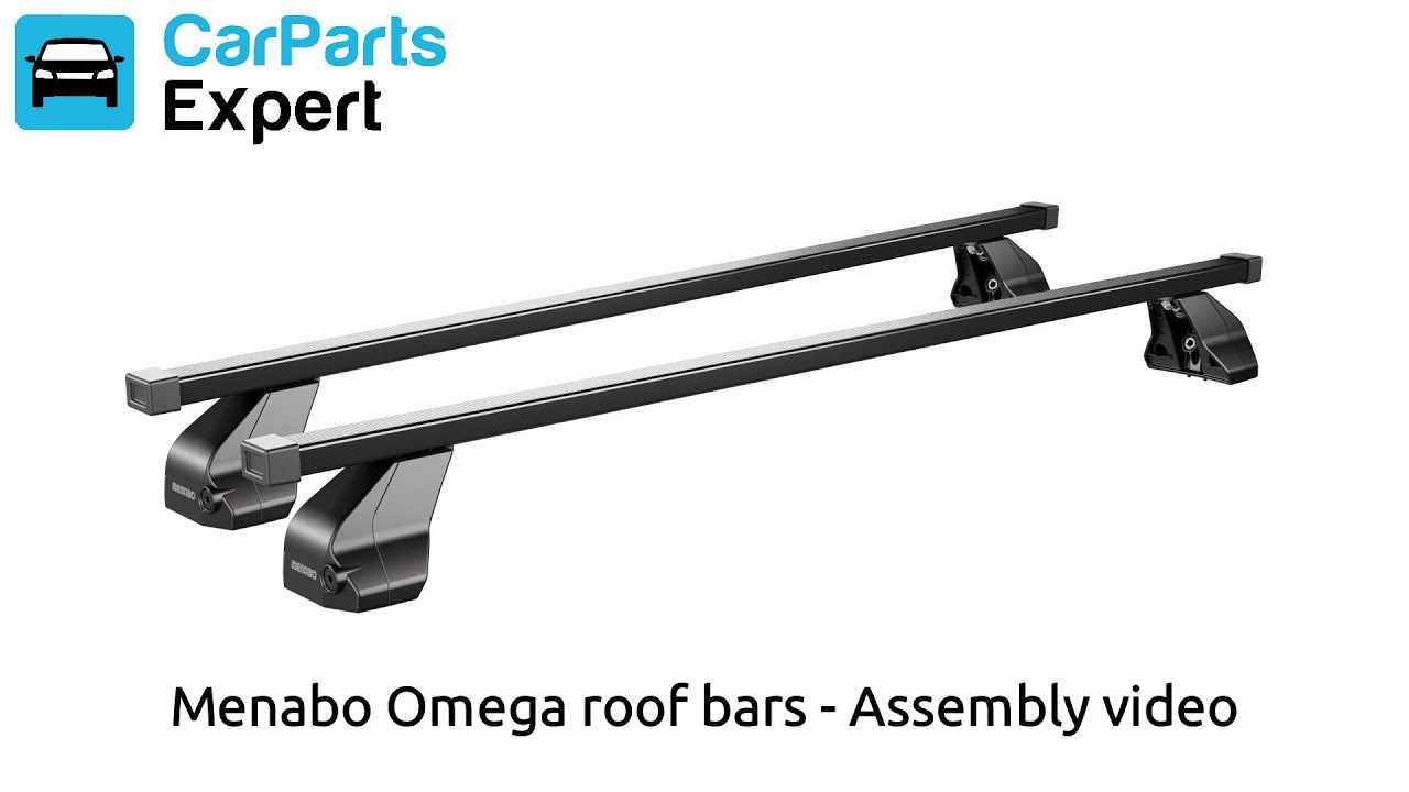Menabo Omega Roof bars - Clamp mounting - Mounting Video - CarParts-Expert