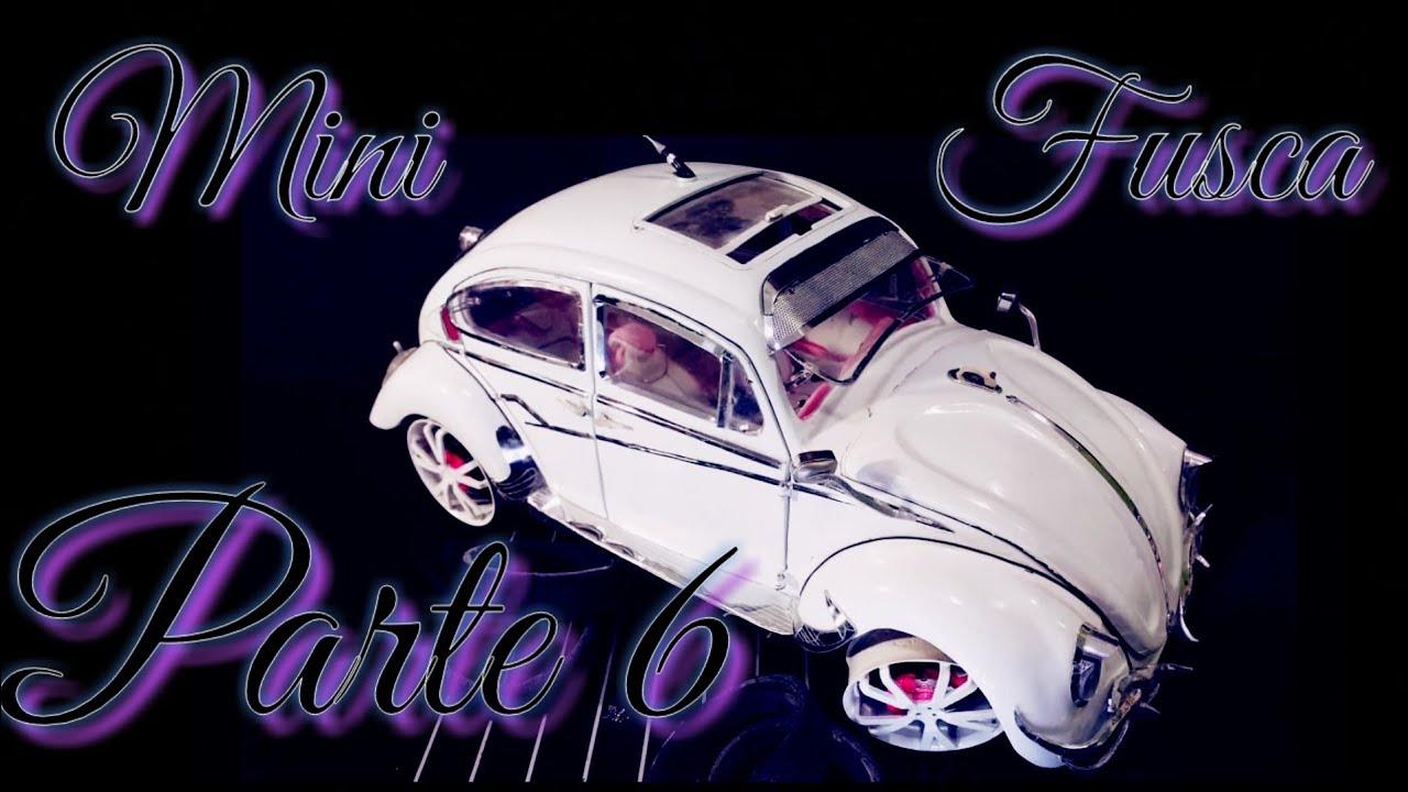 Fusca  Miniatura Pvc - Parte 6 Painel .