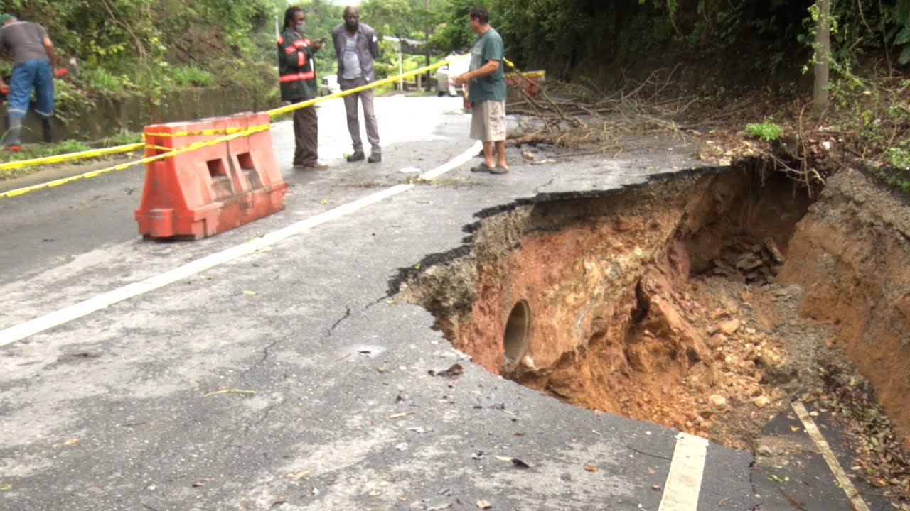 Persistent Rains Result In Flash Flooding And Landslides