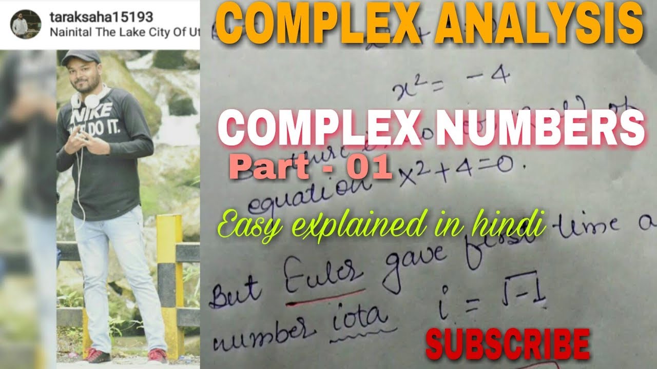 Complex Numbers - Complex Analysis Introduction 🔥| complex numbers whole concept | in hindi