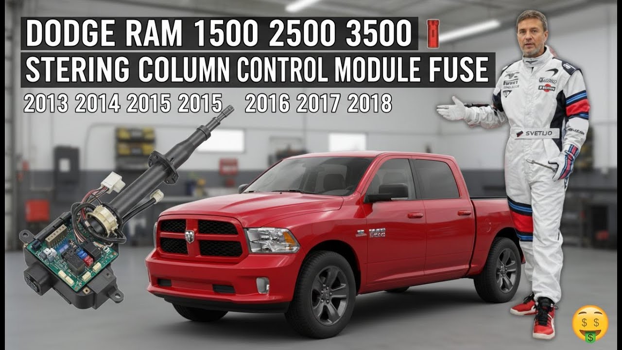 Ремонт предохранителя SCCM на грузовике Ram Truck - не работают кнопки на руле и звуковой сигнал ...