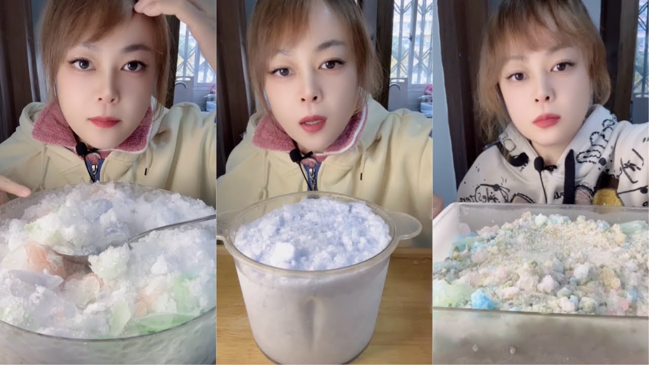 Crushed Ice Eating ASMR | Ice Eating 