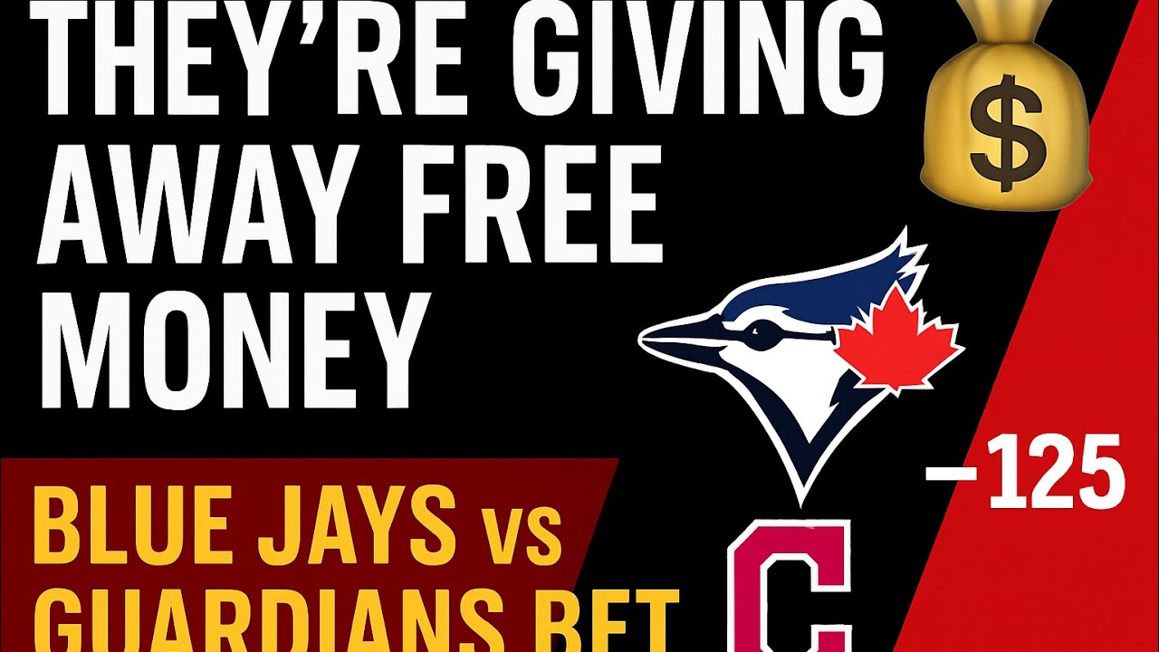 THEY&rsquo;RE GIVING AWAY FREE MONEY 💰 | Blue Jays vs Guardians Bet (June 24th 2025)