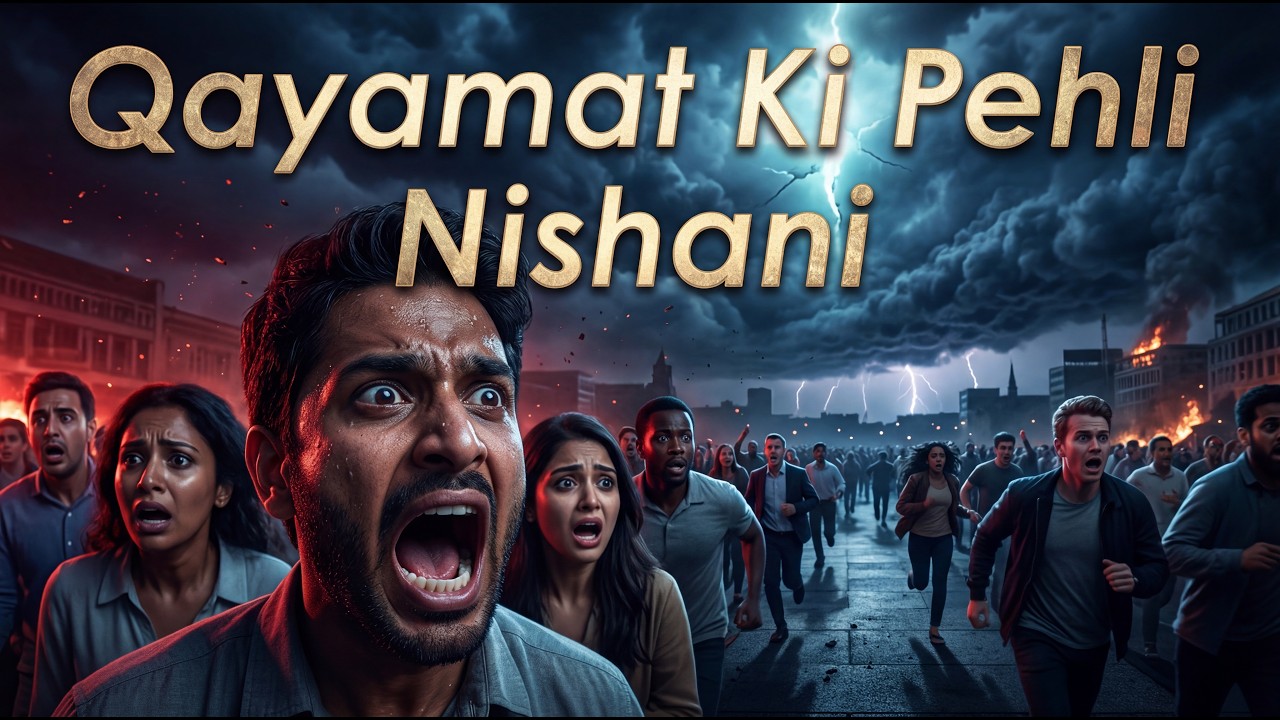 Qayamat Ki Pehli Nishani Aa Chuki Hai? 😱 | Har Musalman Zaroor Dekhe 🕋  #islamicreminder #dajjal