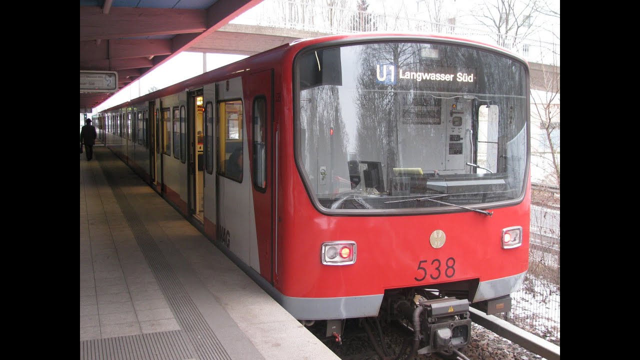 DT2 Wagen 537/538 der U-Bahn Nürnberg