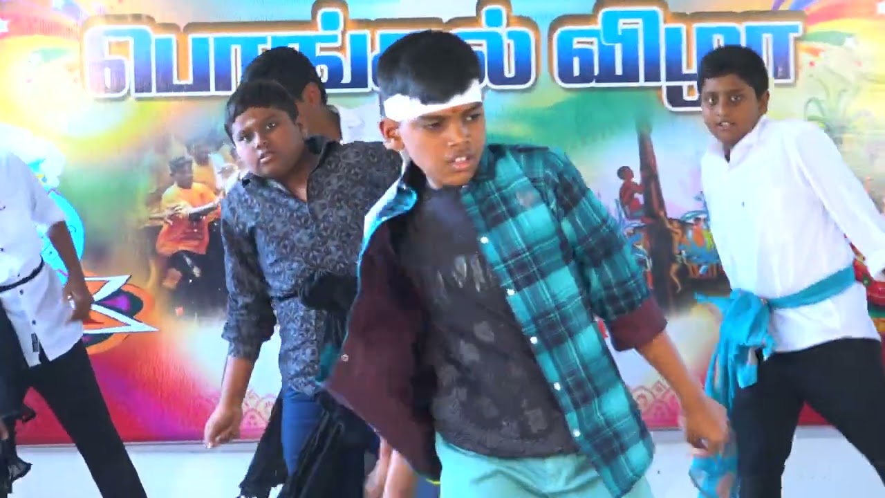 JEIVIKASS 6 STD BOYS PONGAL DANCE 2024