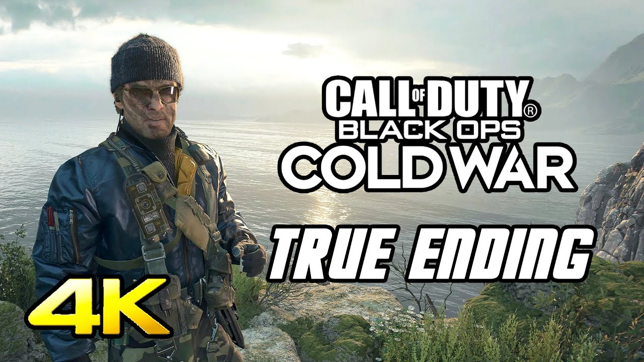 Call of Duty: Black Ops Cold War - True ENDING 'Americans Win, Cliffhanger Finale' (4K)