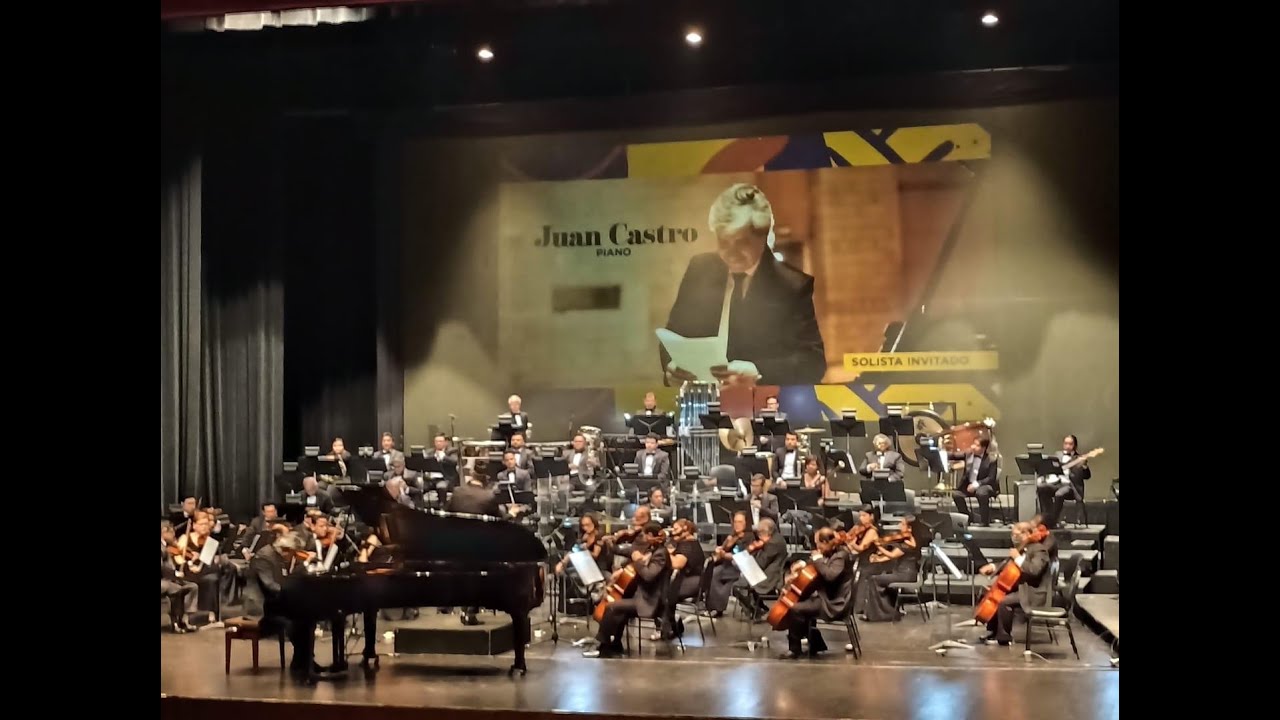 Cóndor Imperial Sinfónico -  Juan Castro Pianista  - Orquesta Sinfónica de Guatemala.