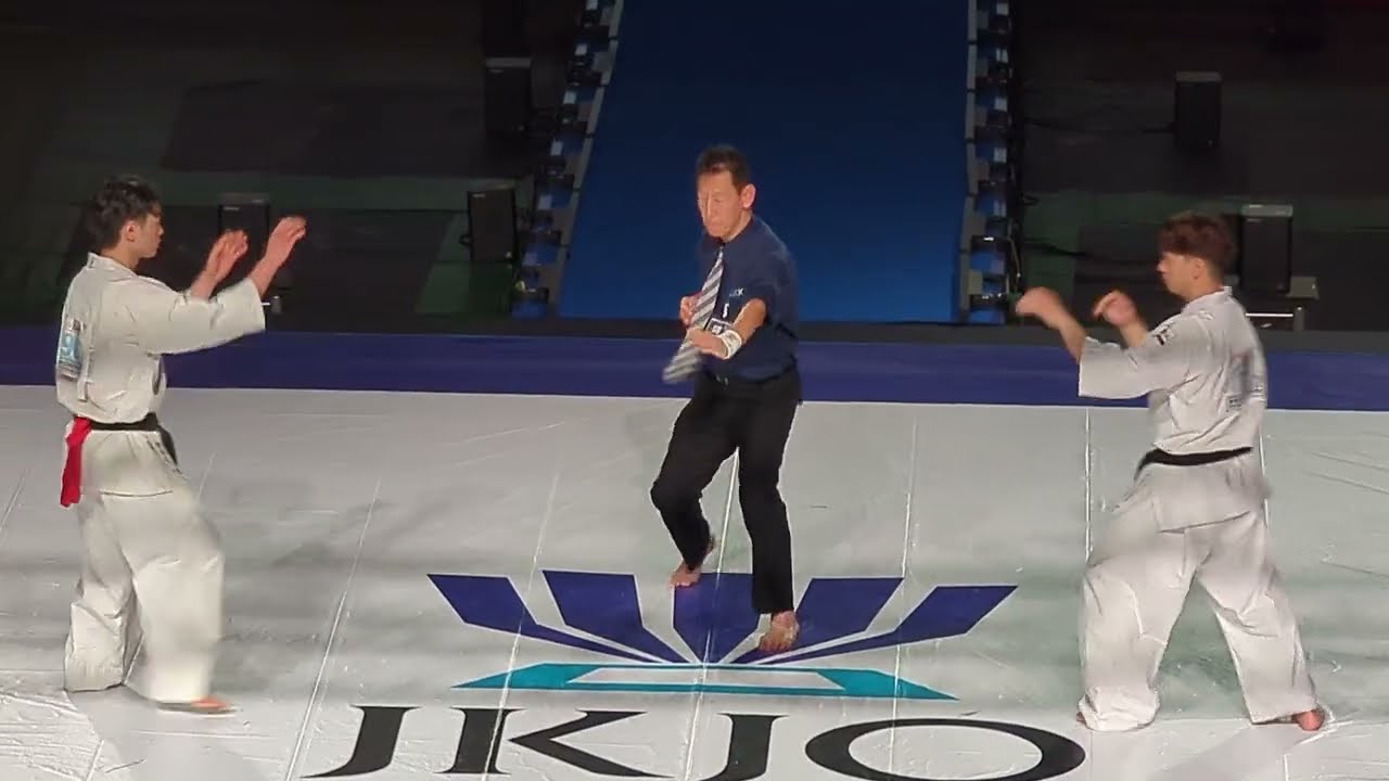 【第17回JKJO全日本空手道選手権大会　一般男子・中量級　決勝】　ドルフィンズアリーナ・名古屋市　2025年9月21日（日）