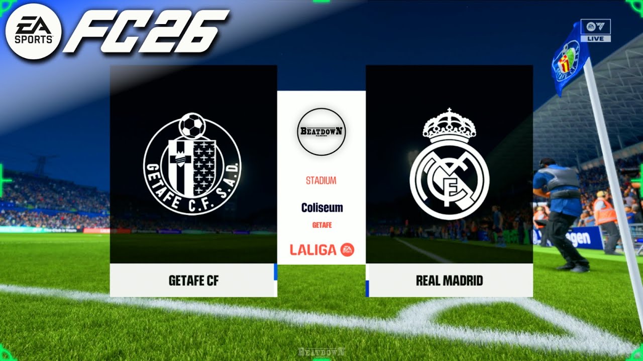 FC 26 - Getafe CF vs. Real Madrid | La Liga