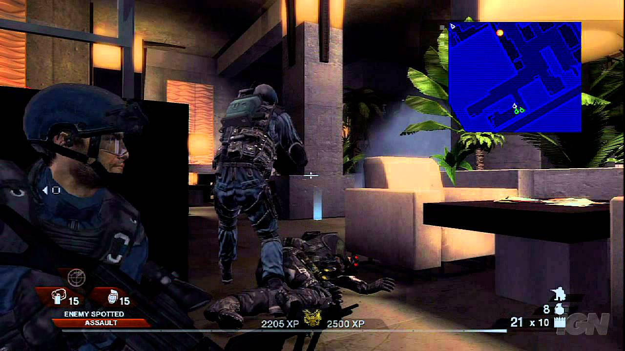 Tom Clancy's Rainbow Six: Vegas 2 Xbox 360 Gameplay -