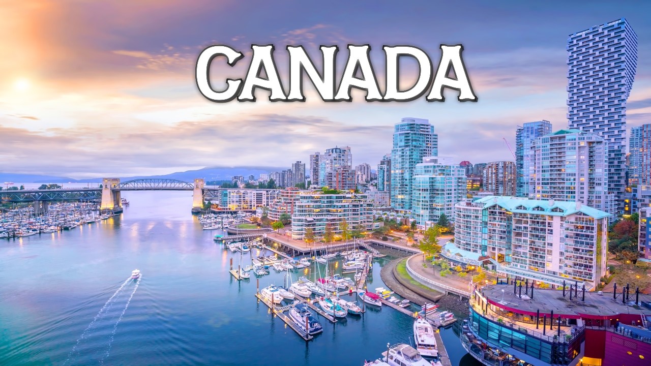 Exploring Canada in 4K 🇨🇦 | Scenic Cities & Breathtaking Nature (Relaxing Music)