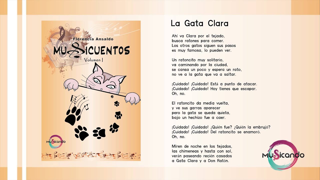 GATA CLARA - MUSICUENTOS