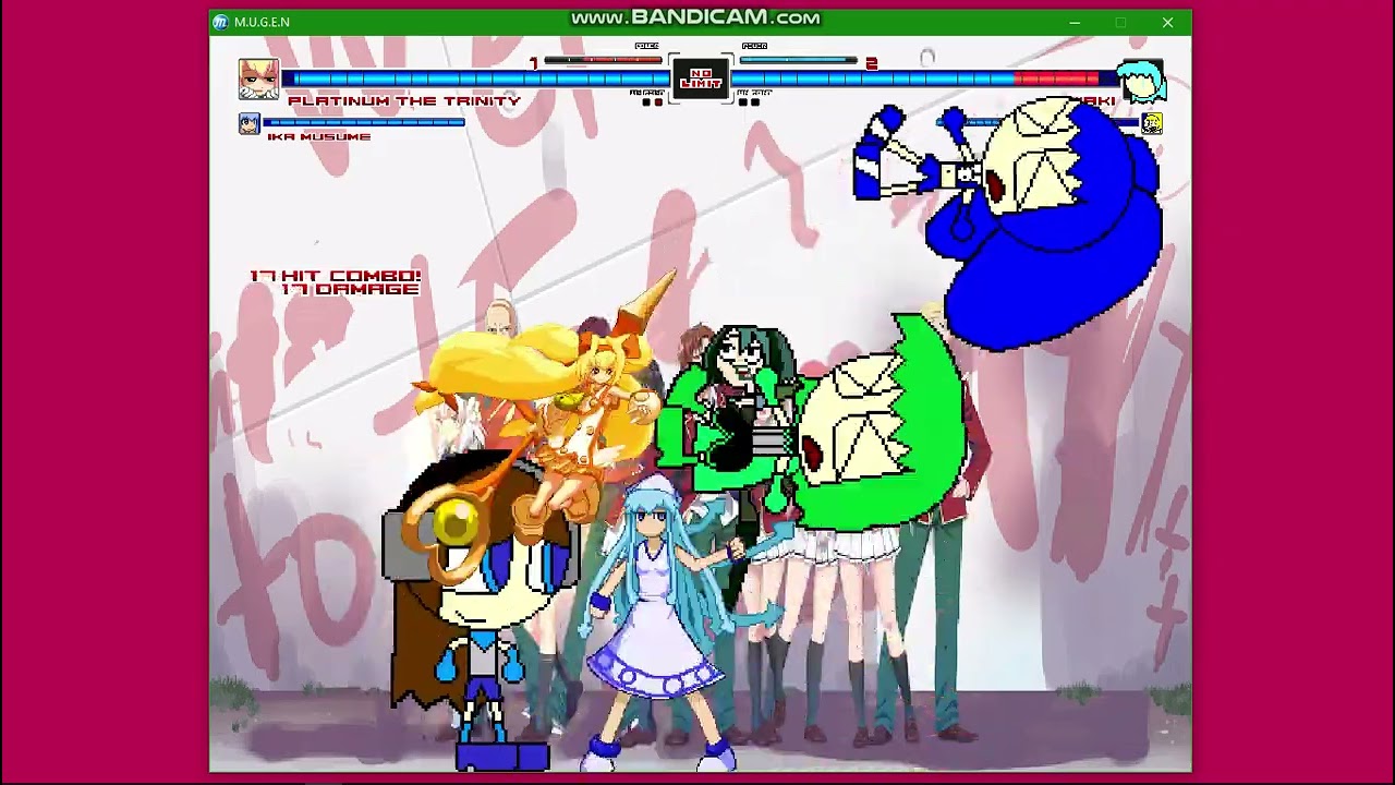 MUGEN REQUEST:TEAM Platinum vS TEAM Waki|MUGEN ALL STARS 1.1B⭐