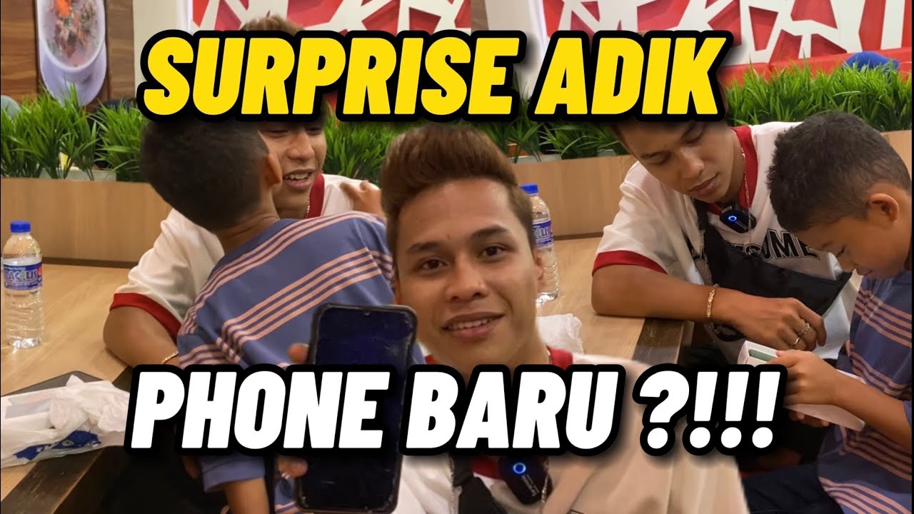 SURPRISE ADIK ANIQ PHONE BARU ?!!! ADIK ANIQ NANGIS ?!!!