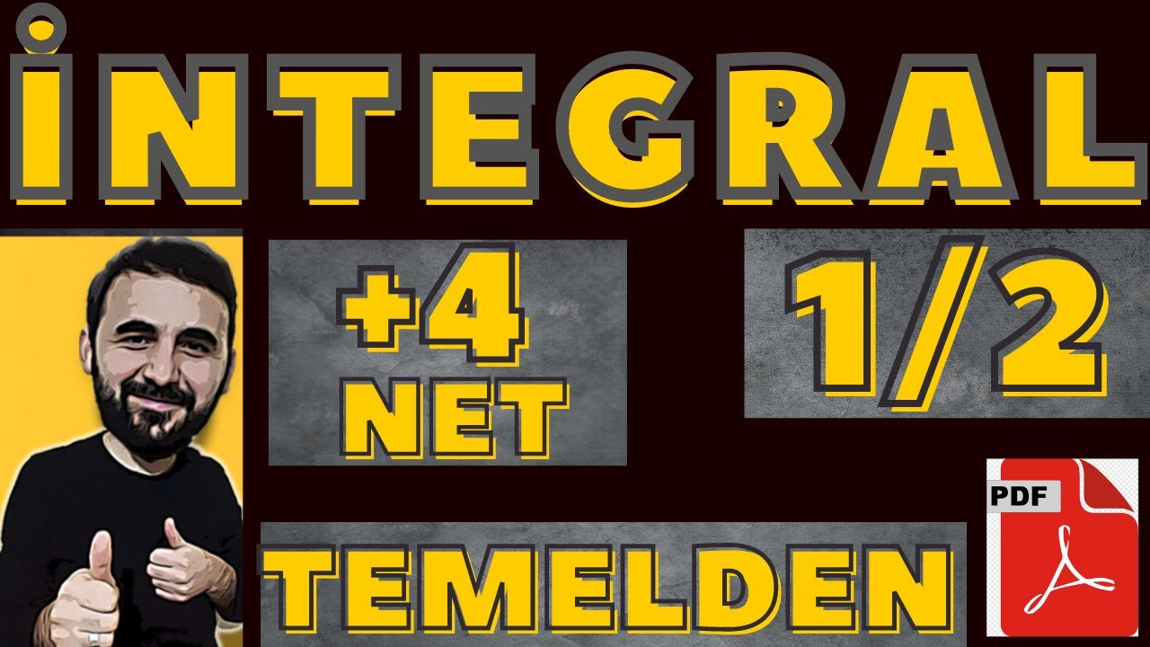 İntegral Tanımı | Kuralları | (TEMELDEN  ANLATIM )  1/2 AYT Matematik İntegral 1.Kısım