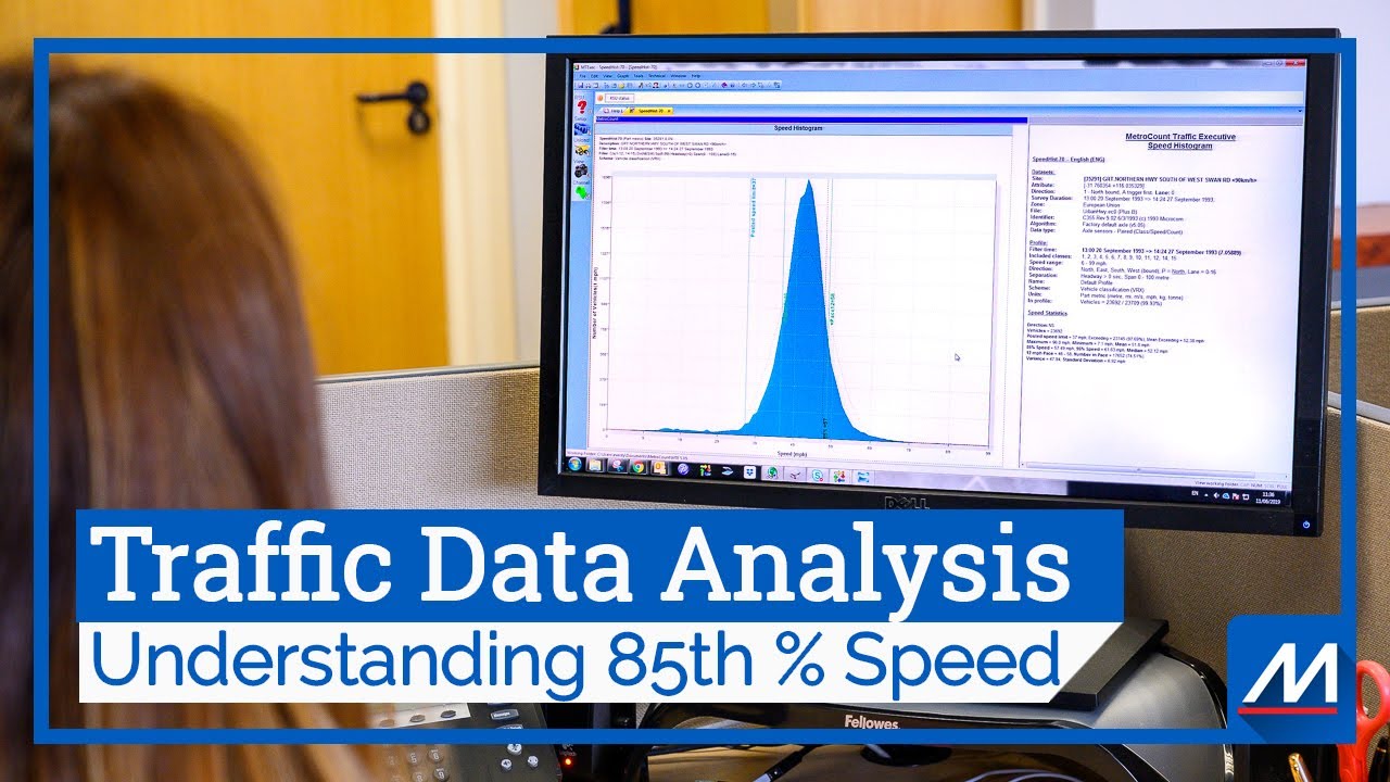 Traffic Data Analysis Tips: Understanding 85th Percentile Speed | MTE Software