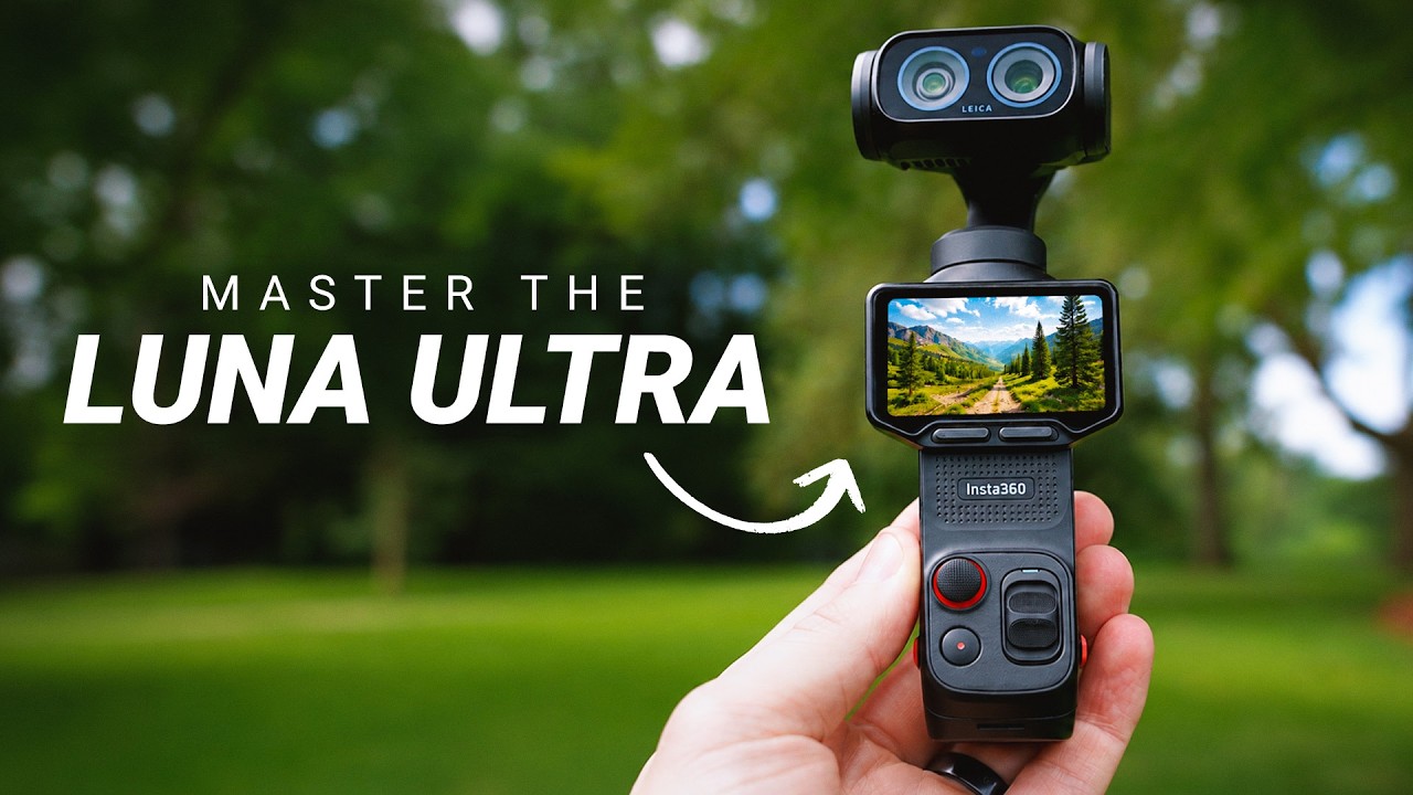 Insta360 Luna Ultra: руководство для новичков и полная настройка!
