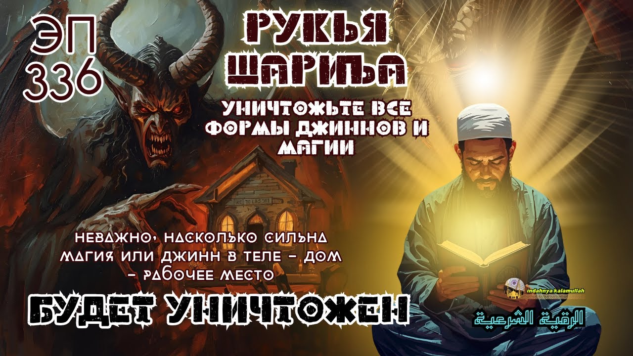 Рукья | Защита от джиннов, колдовства и тёмной энергии в доме, теле и бизнесе | Эпизод 336