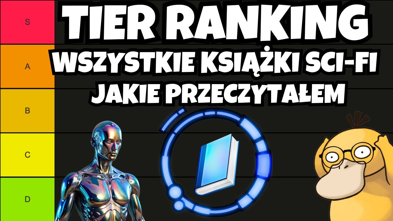 RANKING WSZYSTKICH KSIĄŻEK SCI-FI JAKIE PRZECZYTAŁEM W ŻYCIU (ponad 100 książek)