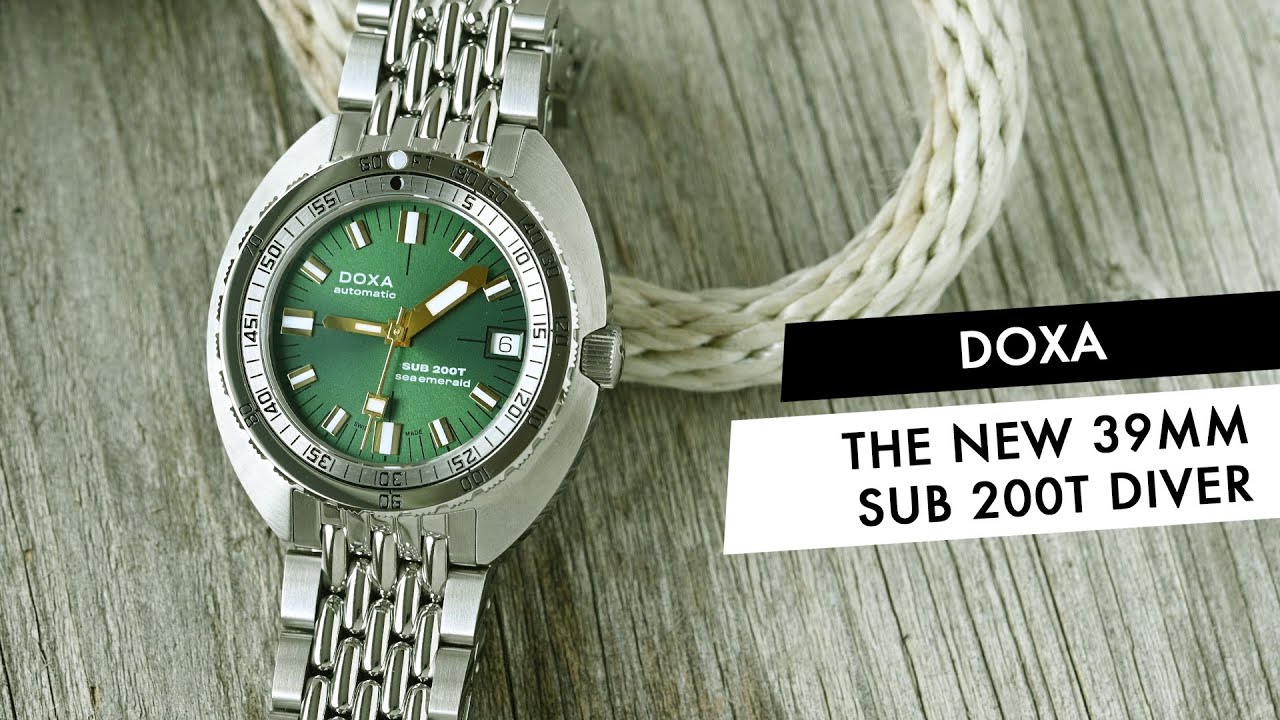 КРАТКИЙ ОБЗОР: Doxa становится компактнее с новой коллекцией SUB 200T 39 мм