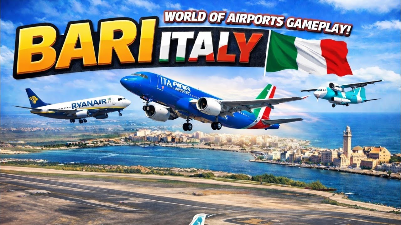 A Day at Bari Airport | World of Airports