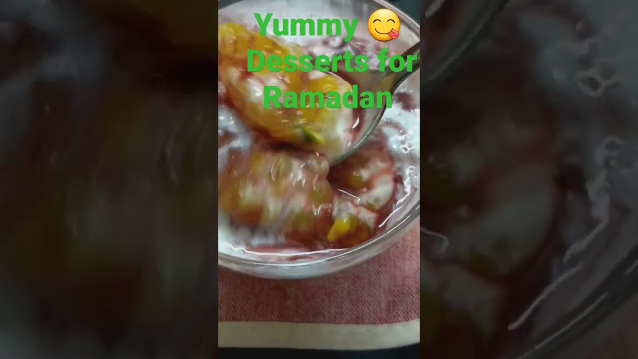 AMAZING DESSERTS FOR RAMADAN SWEET #arabicfoods # SHORTS #desserts