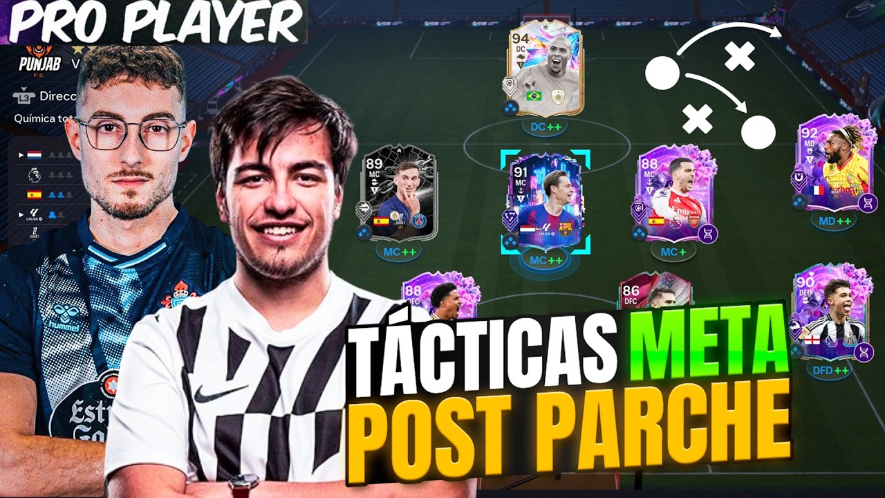 LA TÁCTICA DE LA 4-5-1 POST PARCHE ES LA MÁS USADA POR LOS PRO EN FC 26