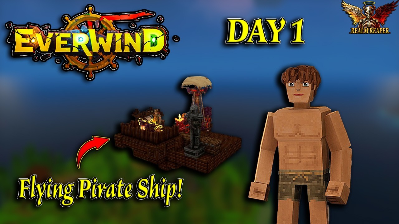 EverWind Day 1 - My Journey Through The Realm!